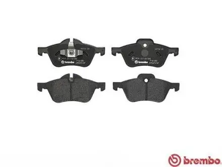Комплект гальмівних колодок передн, MINI (R50, R53), (R52) 1.4D/1.6 06.01-07.08 BREMBO P06030