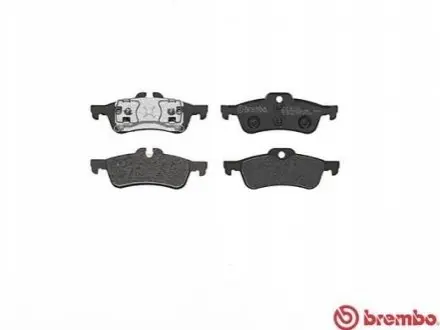 Комплект гальмівних колодок задн, MINI (R50, R53), (R52), (R56) 1.4D/1.6 06.01-11.13 BREMBO P06032