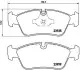Тормозные колодки, дисковый тормоз.) BREMBO (P06035) изображение 1
