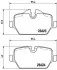 Тормозные колодки диск. BMW 1 (E81), 3 (E90) 1.6i/1.8i/2.0 03- BREMBO (P06037) изображение 1