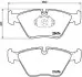 Тормозные колодки, дисковый тормоз.) BREMBO (P06042) изображение 1