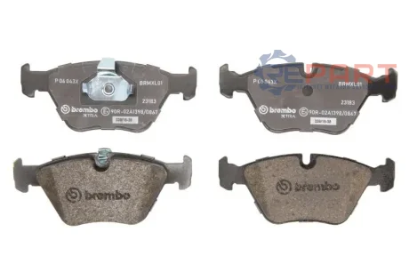 Тормозные колодки, тюнинг BREMBO P06043X