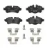 Гальмівні колодки - тюнінг, задн, дозвіл: Так, MINI (R56), (R57), (R58), (R59), CLUBMAN (R55), CLUBVAN (R55) 1.4-2.0D 09.06-06.15 BREMBO (P06052X) зображення 1