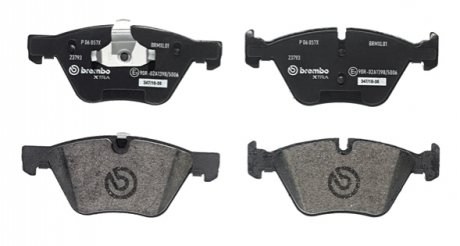 Гальмівні колодки, тюнінг BREMBO P06057X (фото 1)