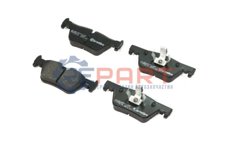Колодки гальмівні (задні) BMW 1 (F20-21)/2 (F22-23/F45)/3 (F30/F34/F80) 11- B47/B48//N13/N20/N47 BREMBO P06071 Купити в Україні