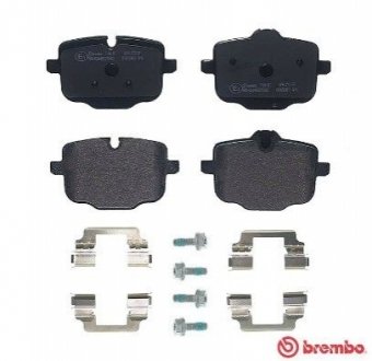 Гальмівні колодки дискові BREMBO P06101 (фото 1)