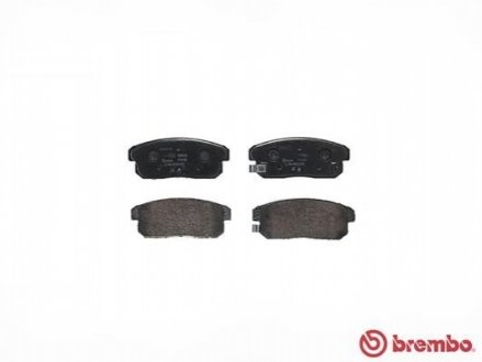 Тормозные колодки, дисковый тормоз.) BREMBO P10005 (фото 1)