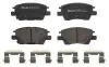 Колодки тормозные, дисковые BREMBO (P10073) изображение 2