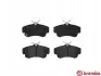 Тормозные колодки, дисковый тормоз.) BREMBO (P11012) изображение 1