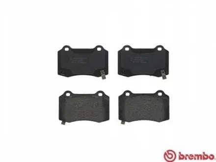 Комплект гальмівних колодок задн, CADILLAC CTS CHEVROLET CAMARO CHRYSLER 300C DODGE CHALLENGER, CHARGER, MAGNUM JEEP GRAND CHEROKEE, GRAND CHEROKEE III, GRAND CHEROKEE IV 2.0-Electric 09.04 BREMBO P11 024