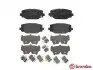 Колодки тормозные FREEMONT tyі G.VOYAGER BREMBO (P11032) изображение 1