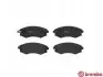 Комплект гальмівних колодок передн, DAEWOO REXTON SSANGYONG MUSSO, REXTON, REXTON / REXTON II 2.2D-3.2 04.02 BREMBO (P15011) зображення 1