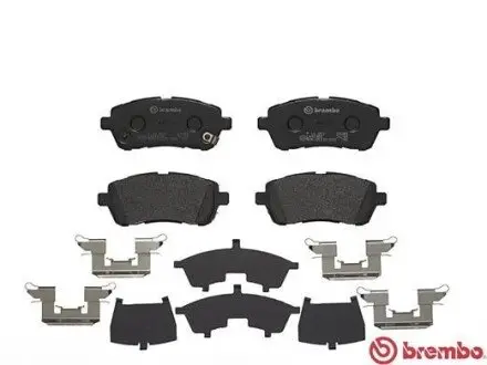 Тормозные колодки дисковые BREMBO P16013