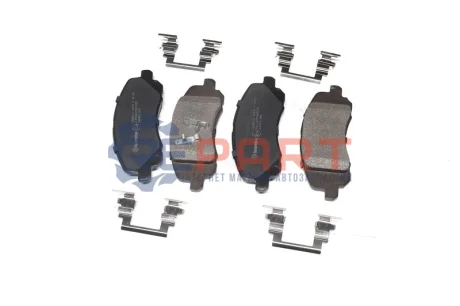 Колодки гальмівні (передні) Jeep Compass/Patriot 06- BREMBO P18001 Купити в Україні