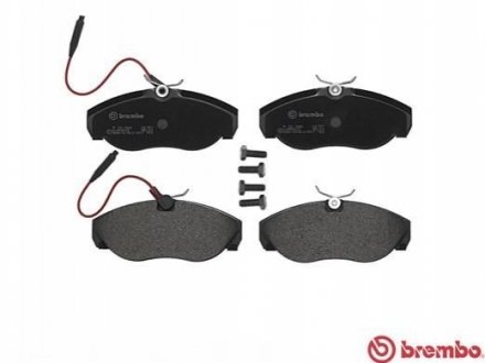 Тормозные колодки, дисковый тормоз.) BREMBO P23068