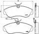 Тормозные колодки, дисковый тормоз.) BREMBO (P23069) изображение 1