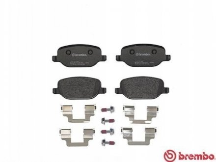 Тормозные колодки, дисковый тормоз.) BREMBO P23089