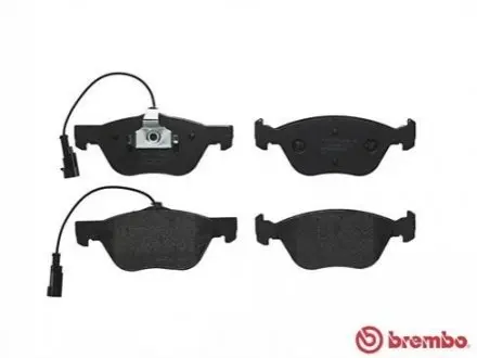 Комплект гальмівних колодок передн, ALFA ROMEO 166 2.0/2.4D 09.98-06.07 BREMBO P23116