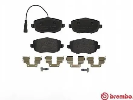 Комплект гальмівних колодок передн, LANCIA YPSILON 1.2-1.4LPG 10.03-12.11 BREMBO P23127