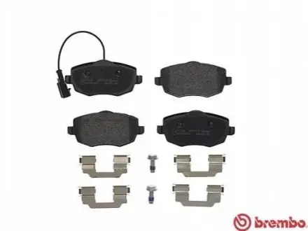 Тормозные колодки, дисковый тормоз.) BREMBO P23128