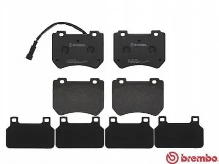 Комплект гальмівних колодок передн, ALFA ROMEO 159, BRERA, SPIDER 1.8-2.2 06.05-12.12 BREMBO P23129