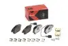 Гальмівні колодки - тюнінг, передн, ABARTH 500 / 595 / 695 ALFA ROMEO MITO CITROEN E-MEHARI, NEMO FIAT 500, 500 C, FIORINO, GRANDE PUNTO, LINEA, PUNTO, PUNTO EVO, QUBO 0.9-Electric 06.05 BREMBO (P23141X) зображення 2