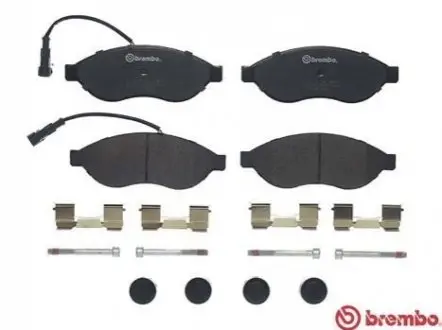 Тормозные колодки дисковые BREMBO P23144