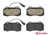 Тормозные колодки AR.. BREMBO (P23162) изображение 1