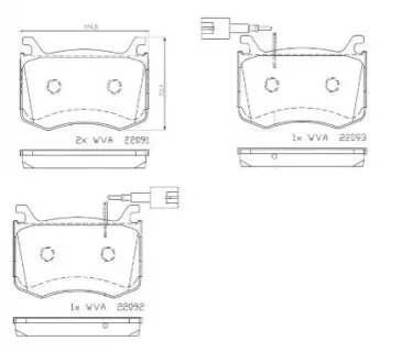 Автозапчасть BREMBO P23183