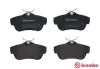Комплект гальмівних колодок задн, FIAT SCUDO 1.6D/2.0D 02.11-03.16 BREMBO (P23189) зображення 1