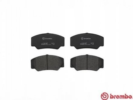 Тормозные колодки, дисковый тормоз.) BREMBO P24023 (фото 1)