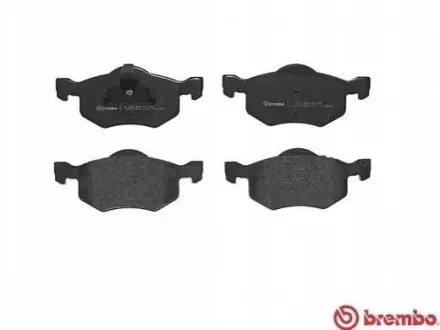 Комплект гальмівних колодок передн, FORD MAVERICK FORD USA ESCAPE MAZDA TRIBUTE 2.0-3.0 03.00 BREMBO P24056