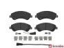 Комплект гальмівних колодок передн, FORD TRANSIT, TRANSIT TOURNEO 2.2D 04.06-08.14 BREMBO (P24065) зображення 1
