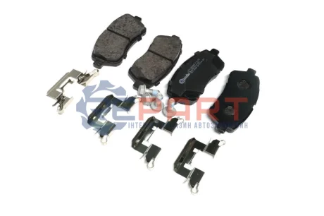 Колодки гальмівні (передні) Ford Fiesta 08- BREMBO P24072 Купити в Україні