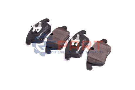 Колодки гальмівні (передні) Land Rover Freelander/Ford Mondeo IV 1.8-2.5 07- BREMBO P24076 Купити в Україні