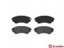 Комплект гальмівних колодок передн, FORD RANGER MAZDA B-SERIE, BT-50 2.2-4.0 02.99-12.15 BREMBO (P24086) зображення 1