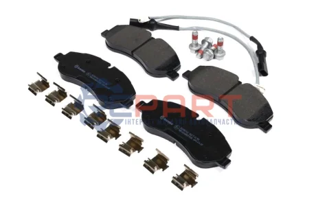 Колодки гальмівні (передні) Ford Transit 2.2TDCi 12- BREMBO P24152 Купити в Україні