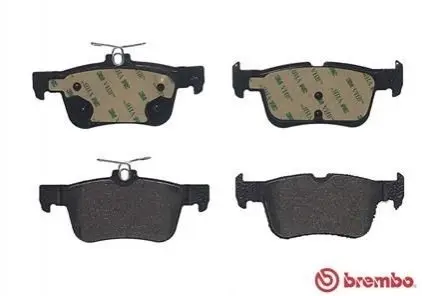 Комплект гальмівних колодок задн, FORD FOCUS IV, GALAXY III, GALAXY MK III, KUGA II, KUGA III, MONDEO V, S-MAX FORD USA EDGE, ESCAPE, FUSION LINCOLN MKC, NAUTILUS 1.0-3.5 09.12 BREMBO P24175