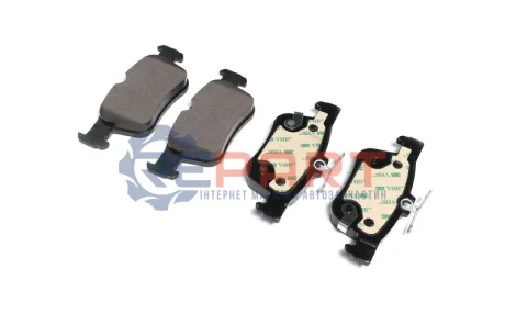 Колодки гальмівні (задні) Ford Mondeo/Galaxy/Kuga 12-/Ford USA Fusion/Escape 05- BREMBO P24201 Купити в Україні