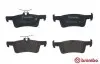 Комплект гальмівних колодок задн, FORD FIESTA VII 1.0-1.5D 05.17 BREMBO (P24204) зображення 1