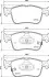 Klocki ham. FOCUS IV 1/18-.. BREMBO (P24218) изображение 1