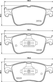 Автозапчасть BREMBO P24234