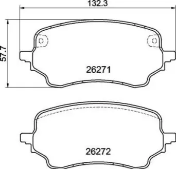 Автозапчасть BREMBO P24236