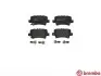 Тормозные колодки, дисковый тормоз.) BREMBO (P28038) изображение 1