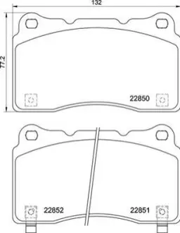 Автозапчасть BREMBO P28099