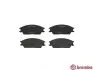 Комплект гальмівних колодок передн, BMW X5 (E70), X5 (F15, F85) HONDA ACCORD II HYUNDAI GETZ, PONY, PONY / EXCEL, S 1.1-4.4 09.83-07.18 BREMBO (P30 001) зображення 1