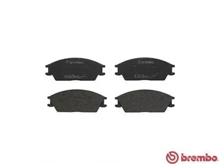 Комплект гальмівних колодок передн, BMW X5 (E70), X5 (F15, F85) HONDA ACCORD II HYUNDAI GETZ, PONY, PONY / EXCEL, S 1.1-4.4 09.83-07.18 BREMBO P30 001