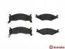 Тормозные колодки, дисковый тормоз.) BREMBO (P30006) изображение 1