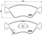 Комплект гальмівних колодок передн, KIA CLARUS 1.8/2.0 07.96-11.01 BREMBO (P30007) зображення 1