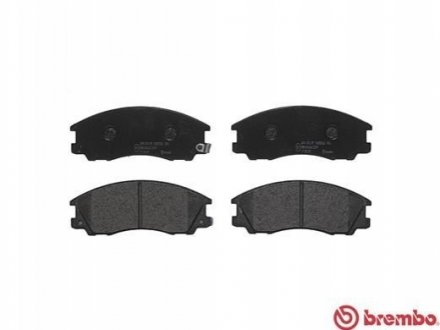 Тормозные колодки, дисковый тормоз.) BREMBO P30017 (фото 1)